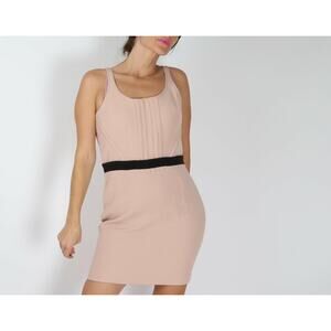 DAVID KOMA Pink Sleeveless Corset Dress Size 14